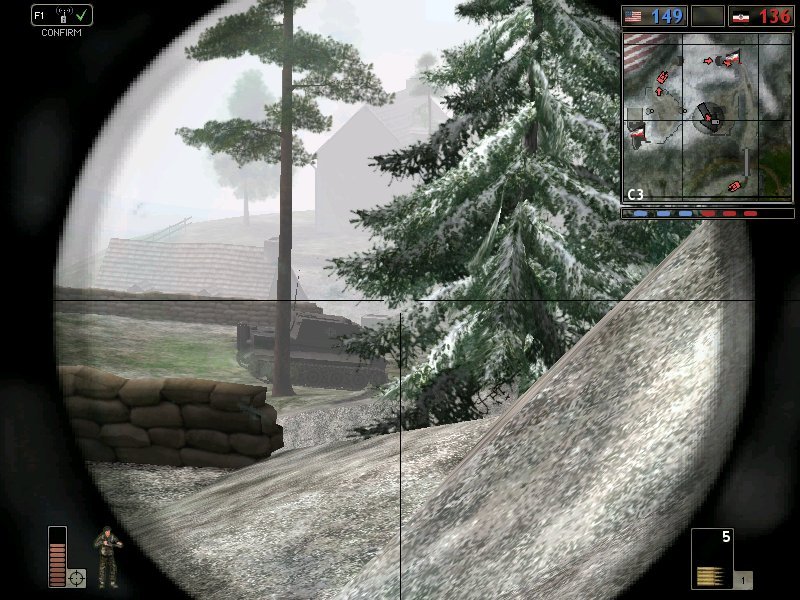 Скриншот из игры Battlefield 1942: Secret Weapons of WWII - 61