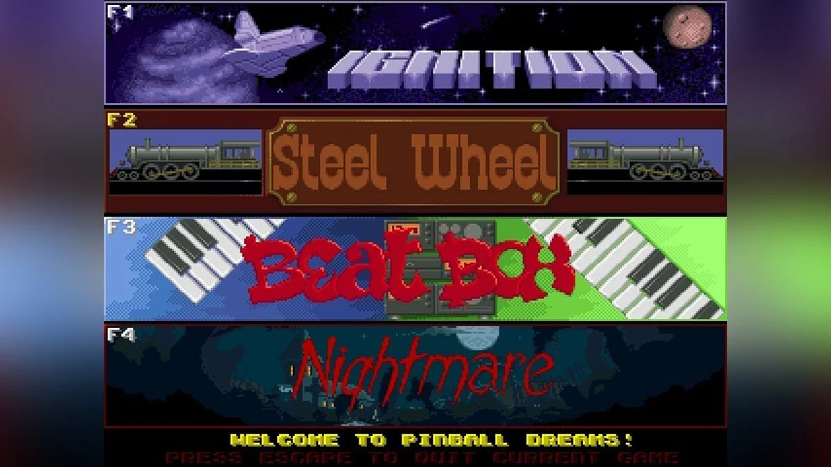 Скриншот из игры Pinball Dreams - 7