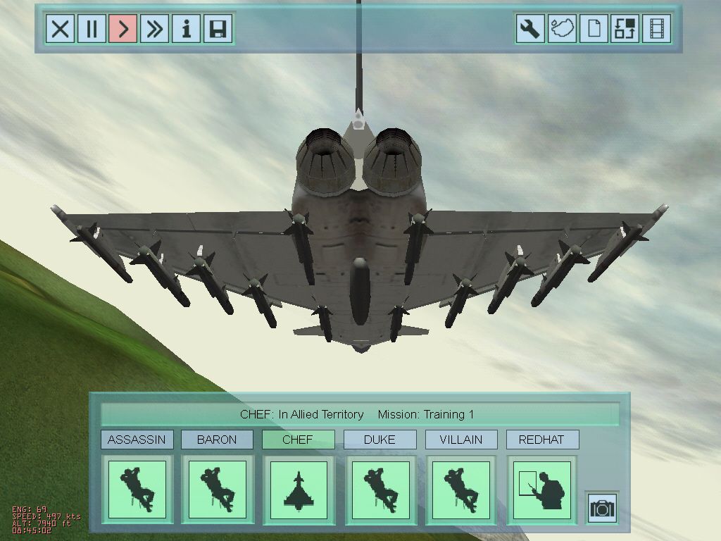 Скриншот из игры Eurofighter Typhoon - 8