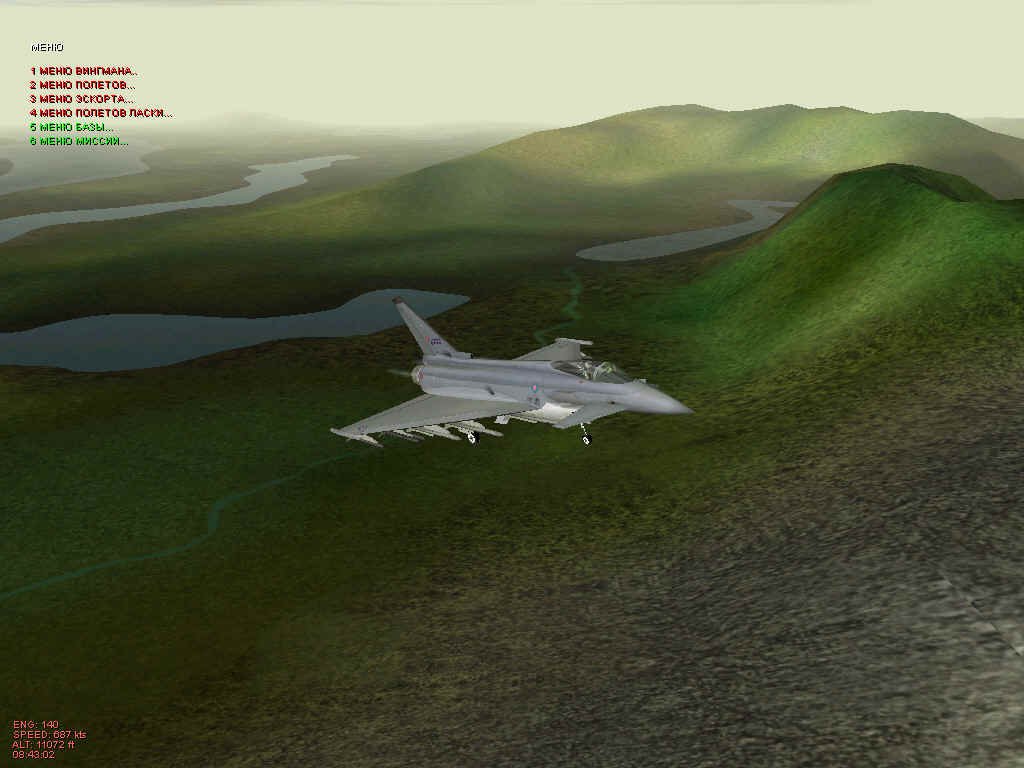 Скриншот из игры Eurofighter Typhoon - 4