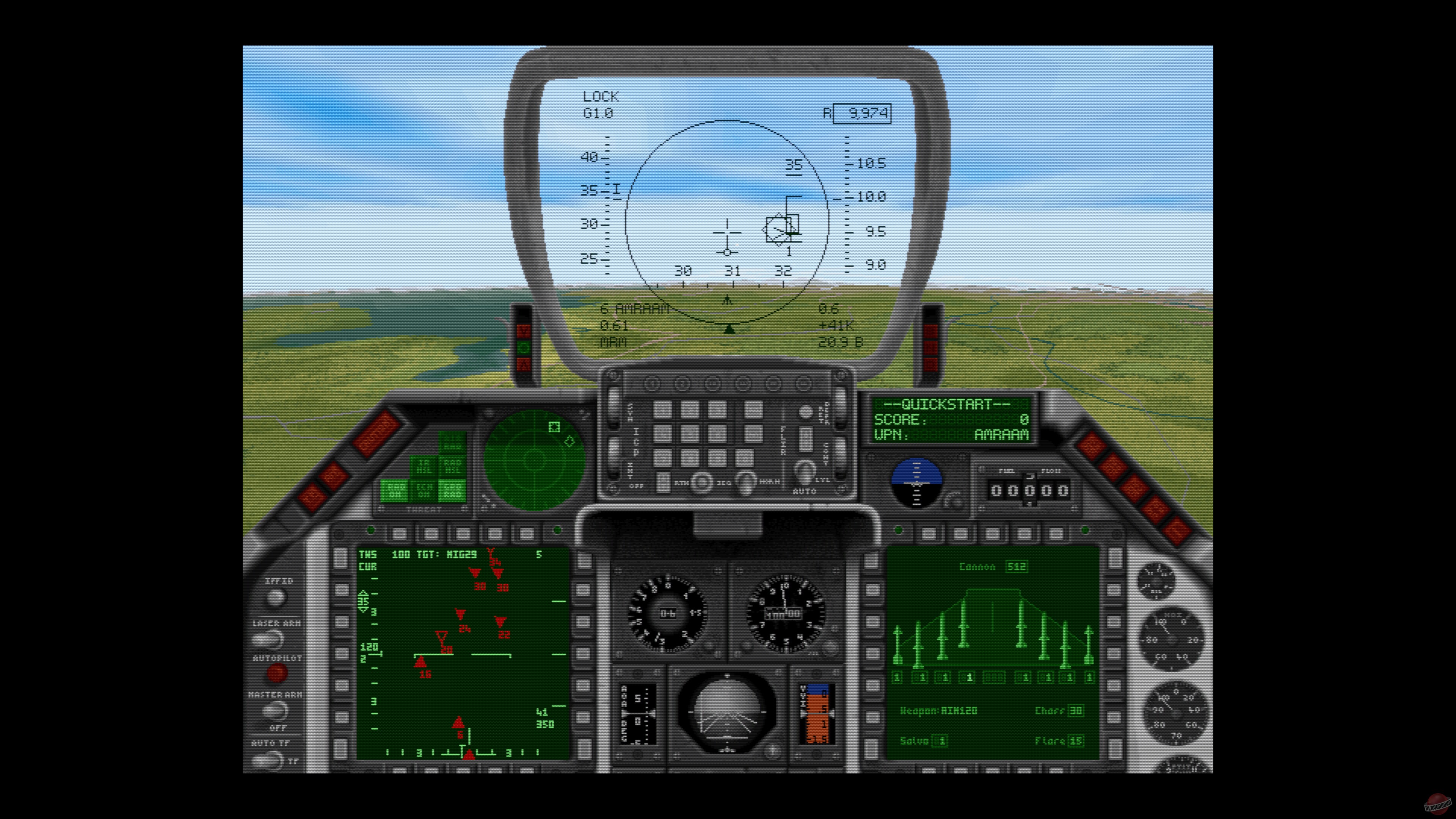 Скриншот из игры iF-16 Fighting Falcon - 8