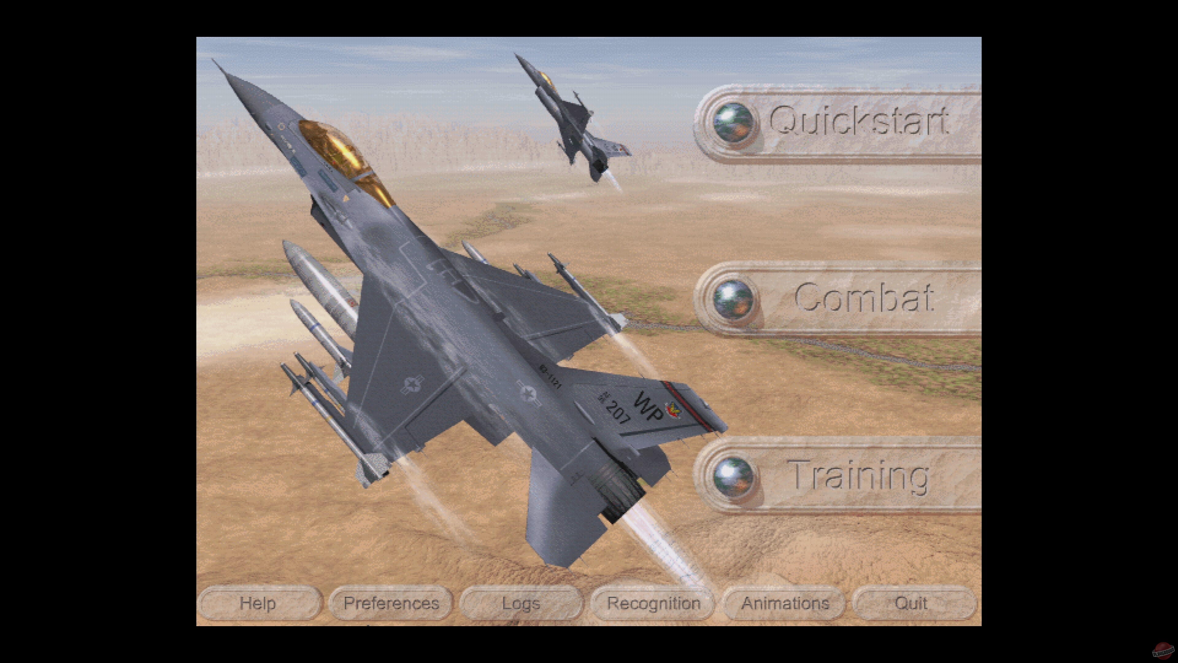 Скриншот из игры iF-16 Fighting Falcon - 4