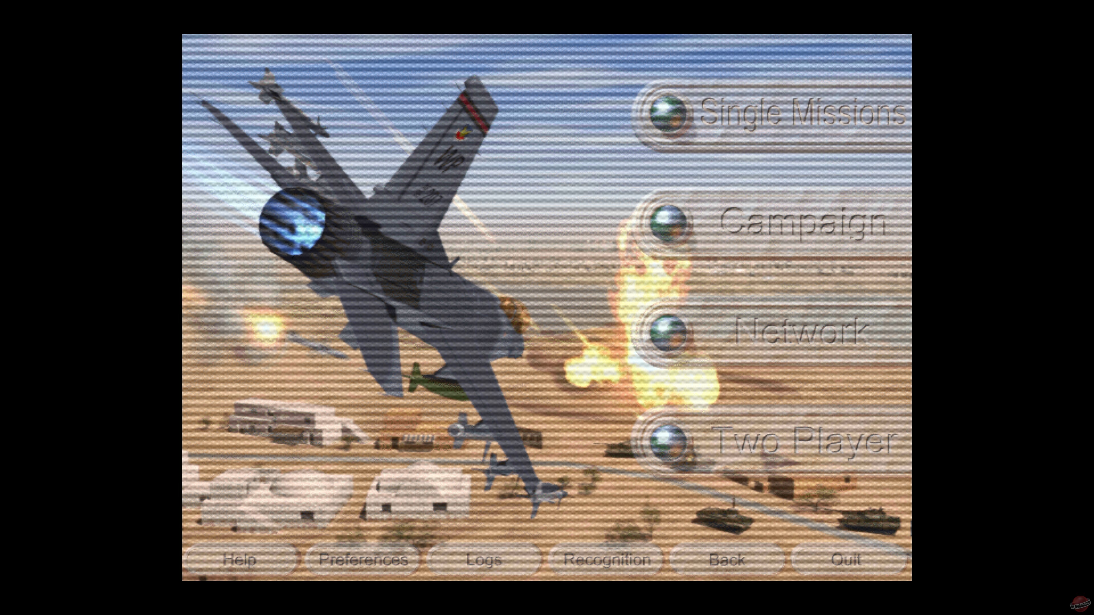 Скриншот из игры iF-16 Fighting Falcon - 1