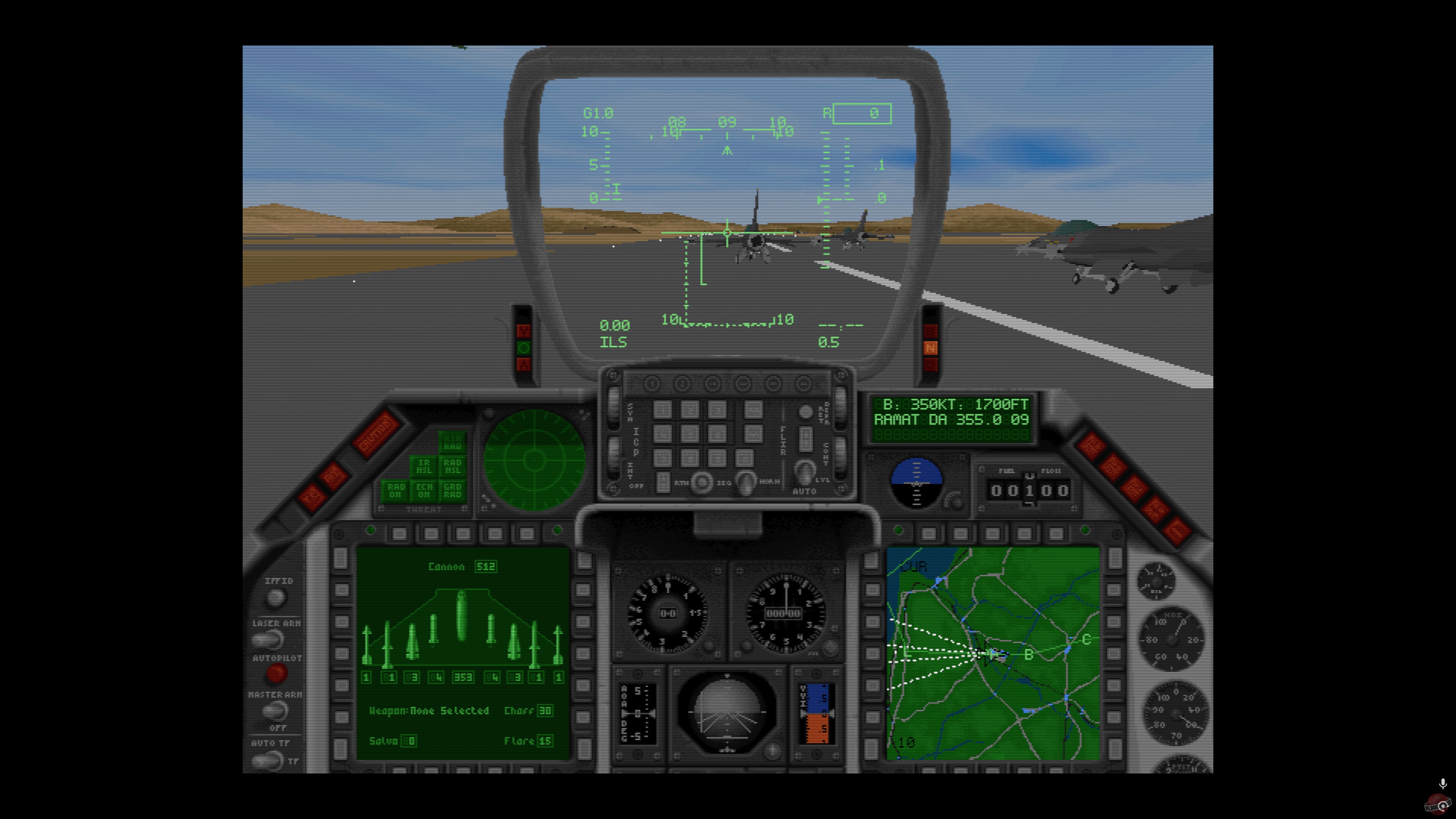 Скриншот из игры iF-16 Fighting Falcon - 12