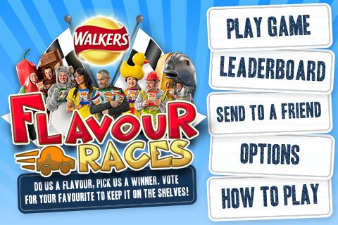 Скриншот из игры Walkers Flavour Races - 1