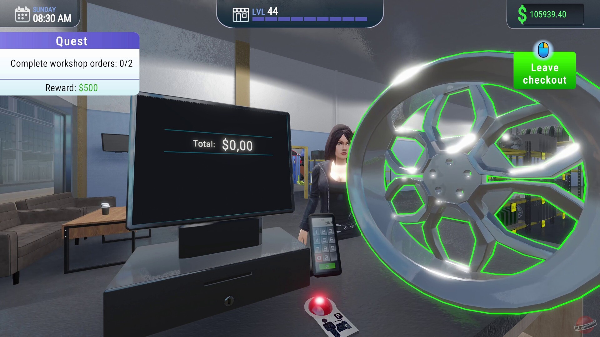 Скриншот из игры Car Mechanic Shop Simulator - 11