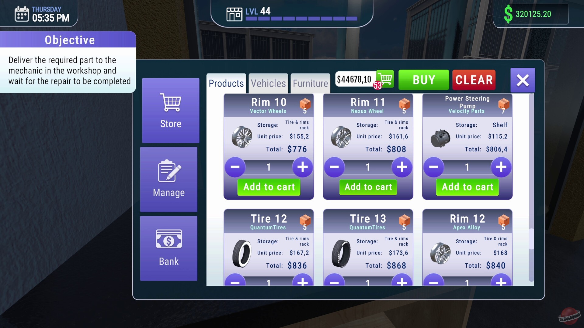 Скриншот из игры Car Mechanic Shop Simulator - 5