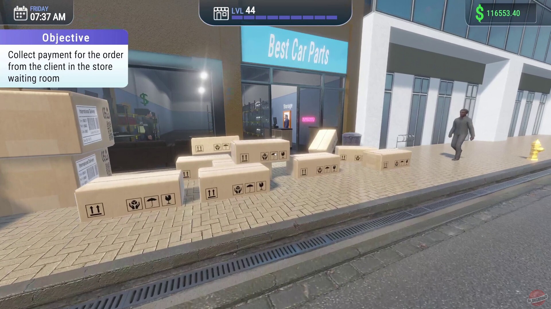 Скриншот из игры Car Mechanic Shop Simulator - 2