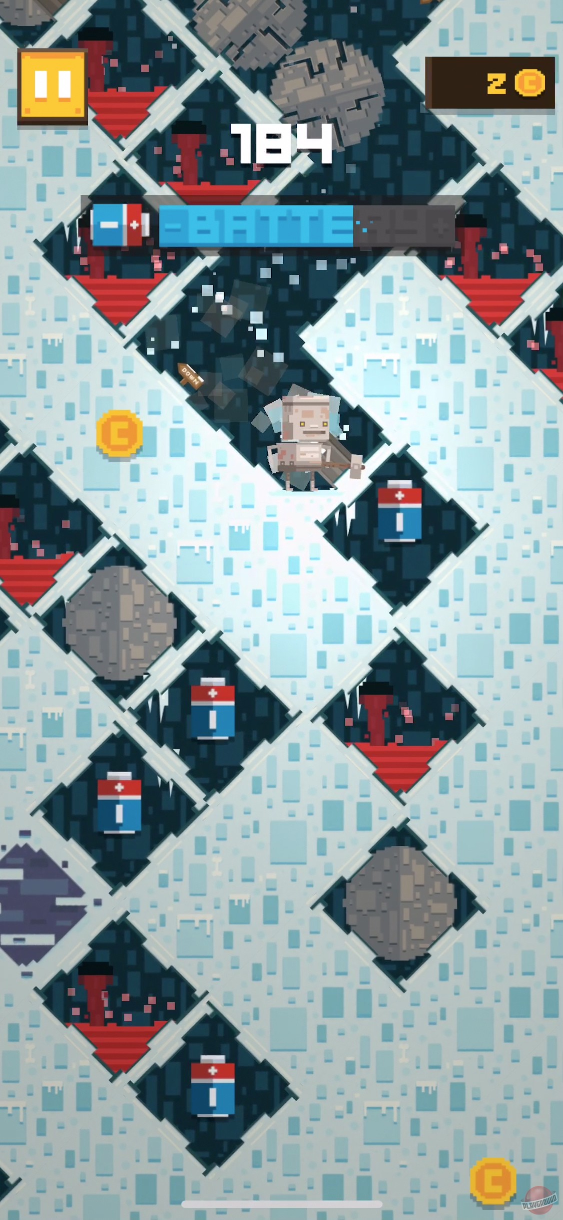 Скриншот из игры Diggerman - 4