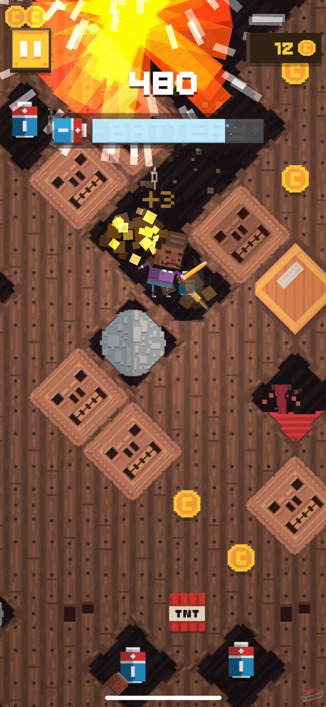 Скриншот из игры Diggerman - 7