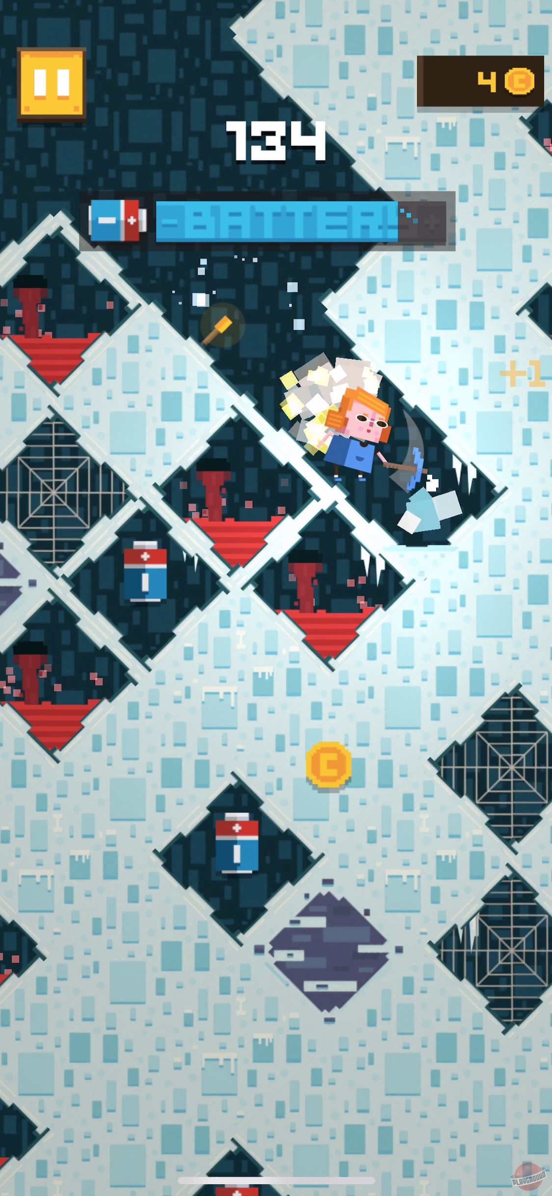 Скриншот из игры Diggerman - 1