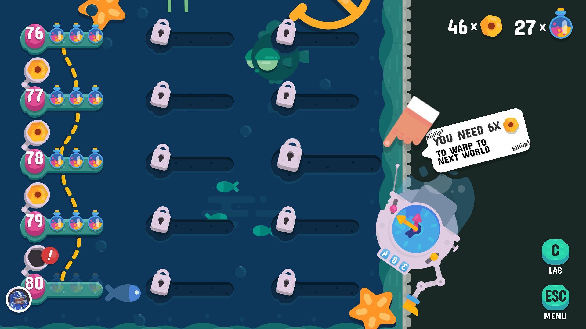 Скриншот из игры Grab Lab - 8