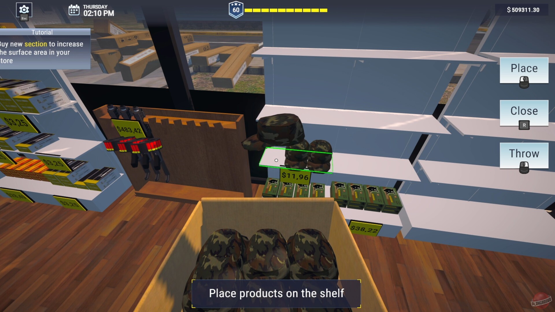 Скриншот из игры Gun Center Simulator - 1