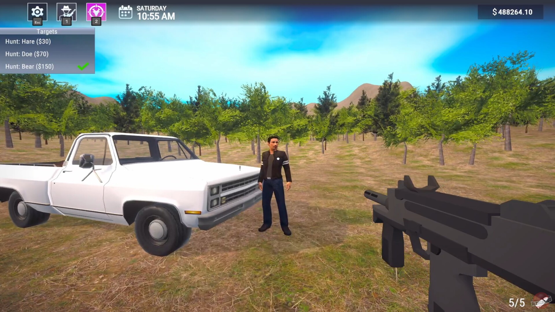 Скриншот из игры Gun Center Simulator - 2