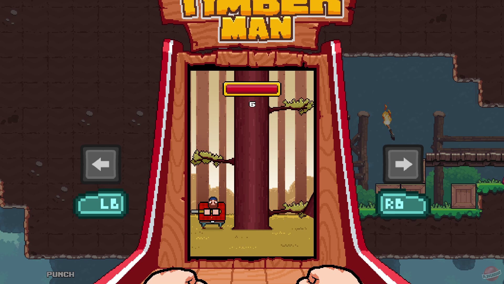 Скриншот из игры Timberman: The Big Adventure - 9