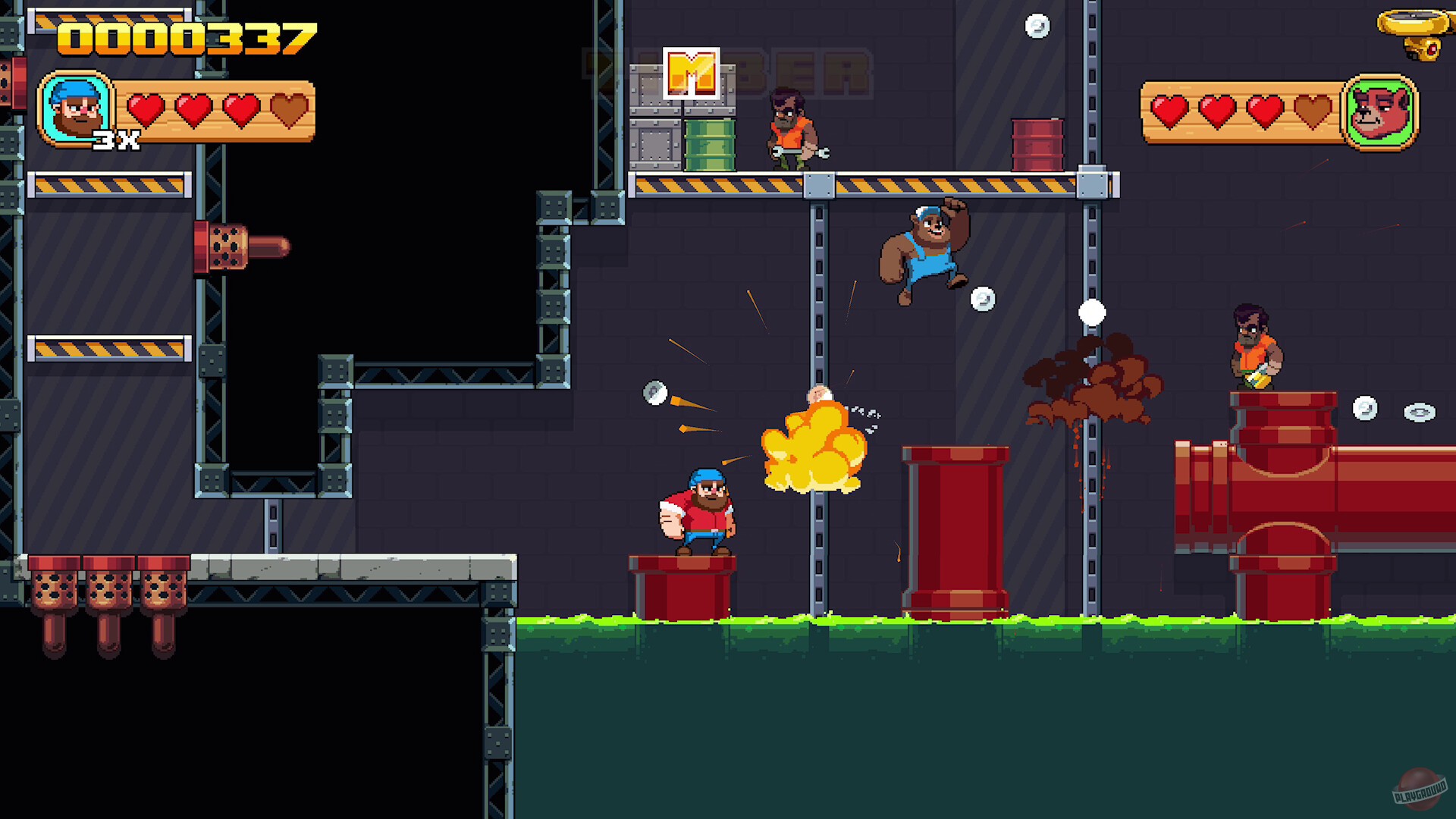 Скриншот из игры Timberman: The Big Adventure - 2