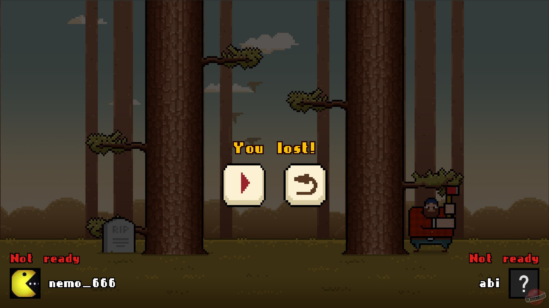 Скриншот из игры Timberman - 8