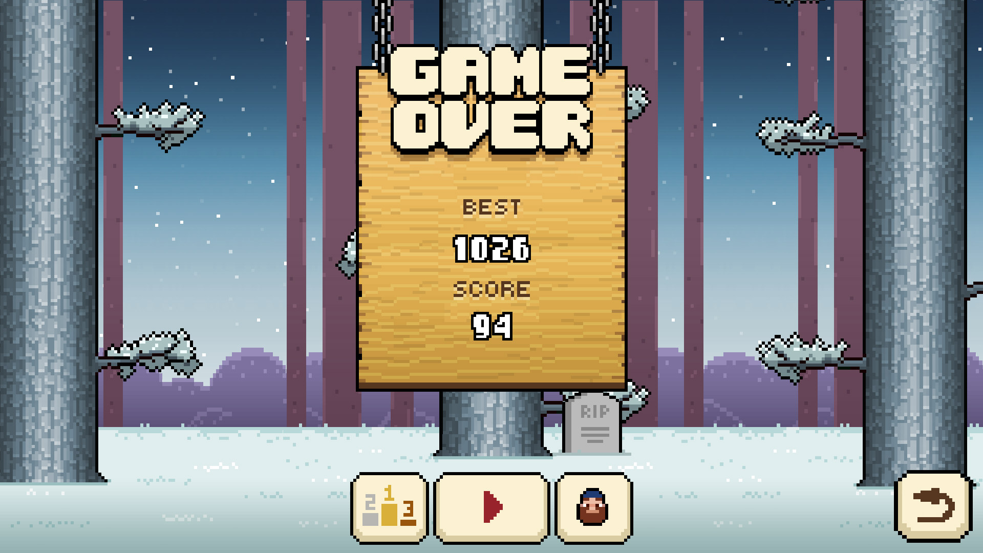Скриншот из игры Timberman - 12