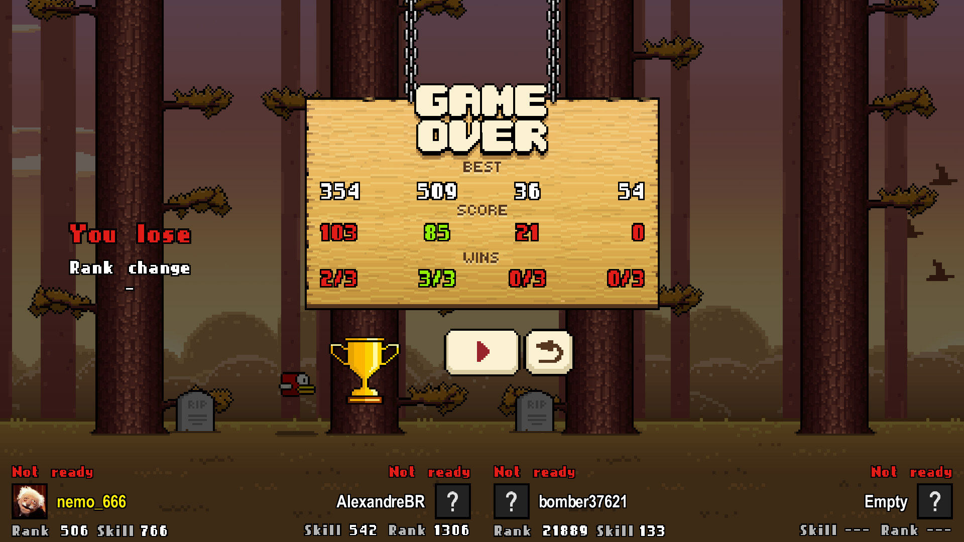 Скриншот из игры Timberman - 50
