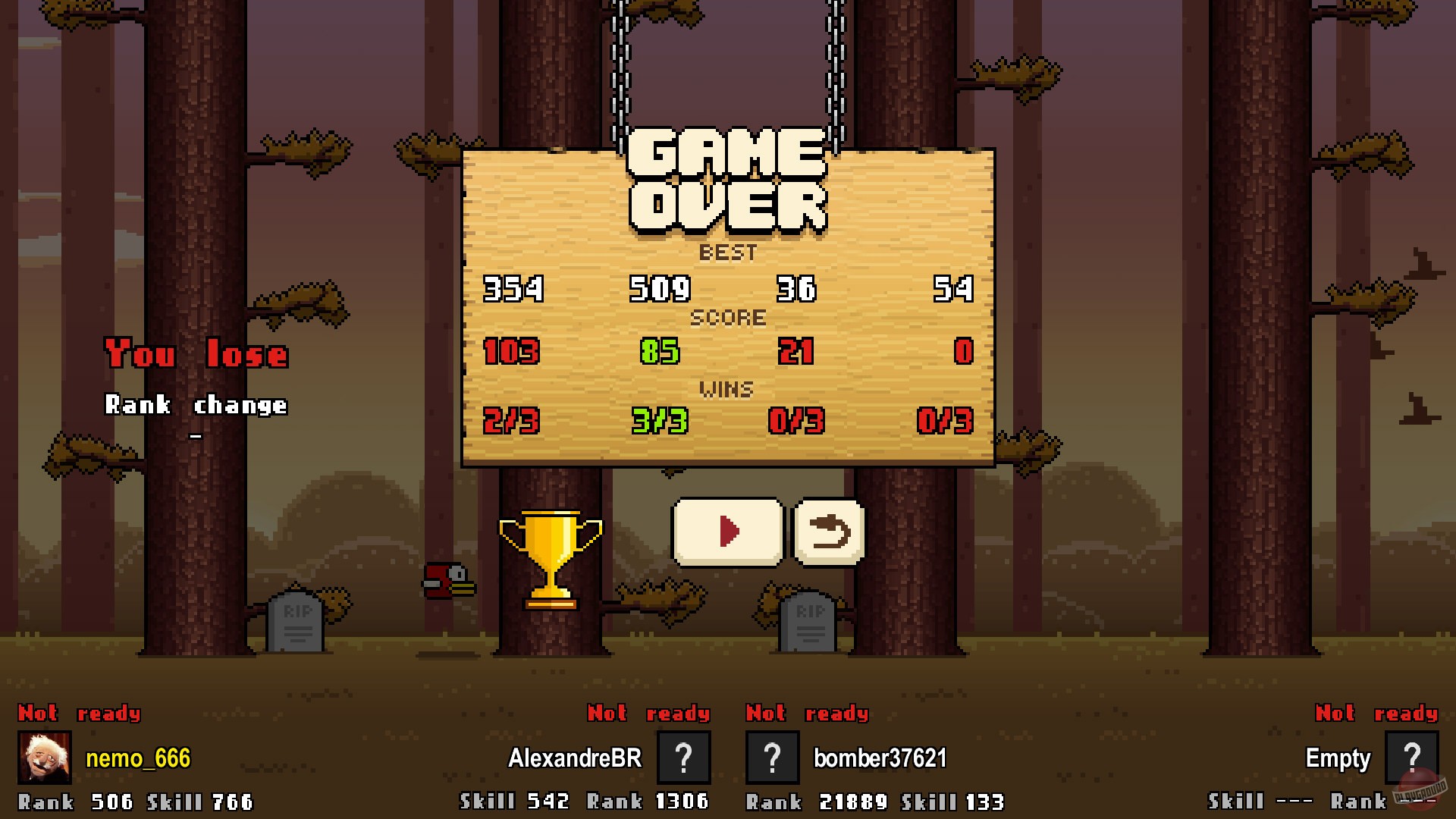 Скриншот из игры Timberman - 31