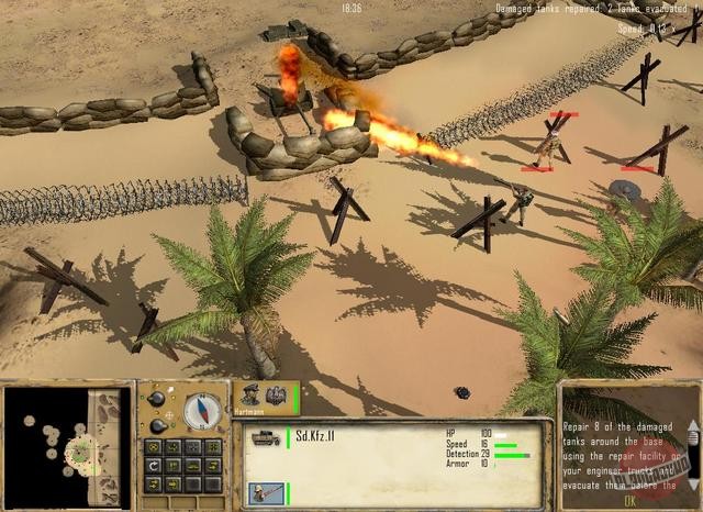 Скриншот из игры Desert Rats vs. Afrika Korps - 9