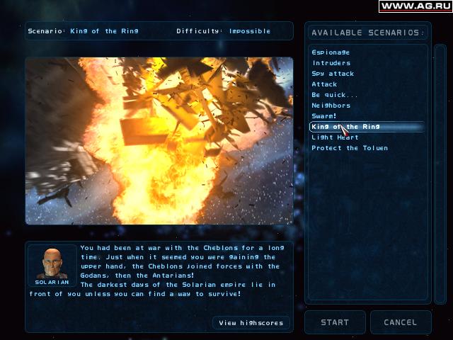Скриншот из игры Imperium Galactica II: Alliances - 13