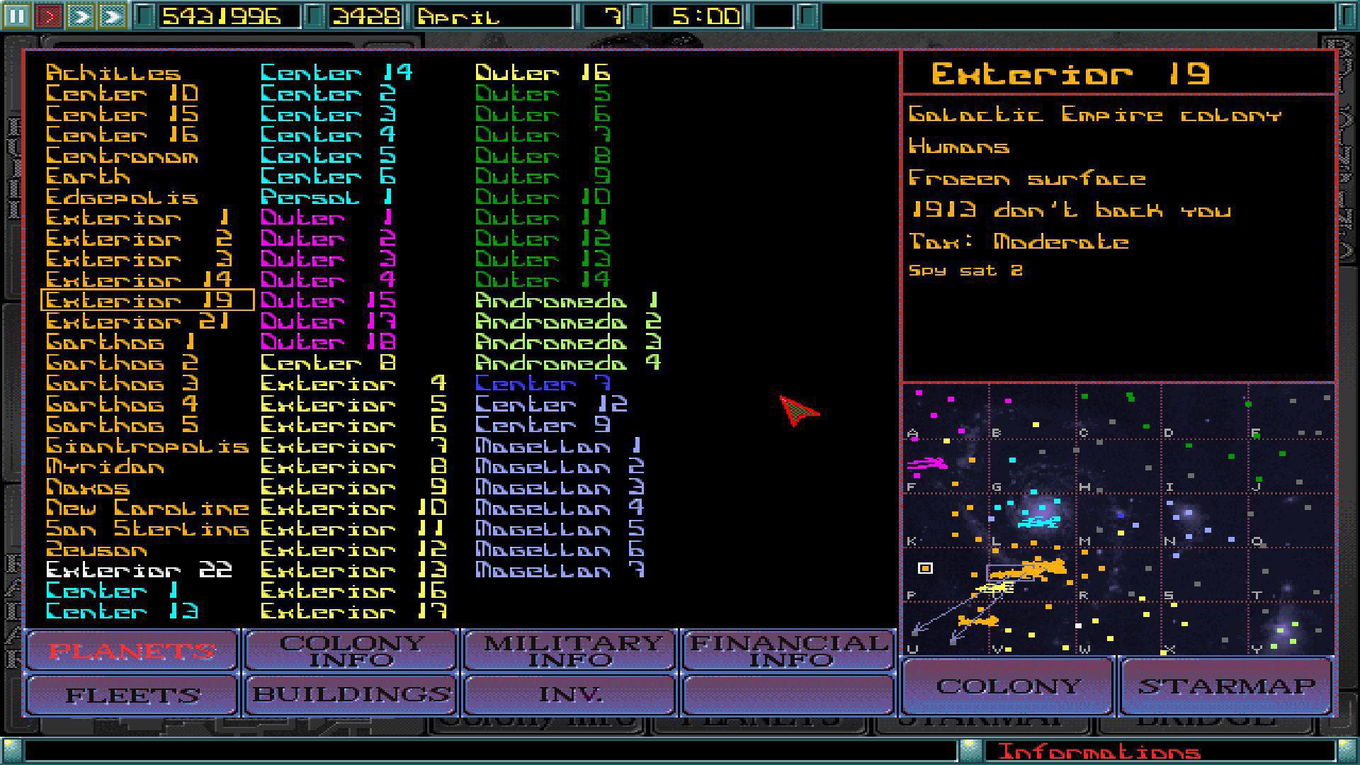 Скриншот из игры Imperium Galactica - 18
