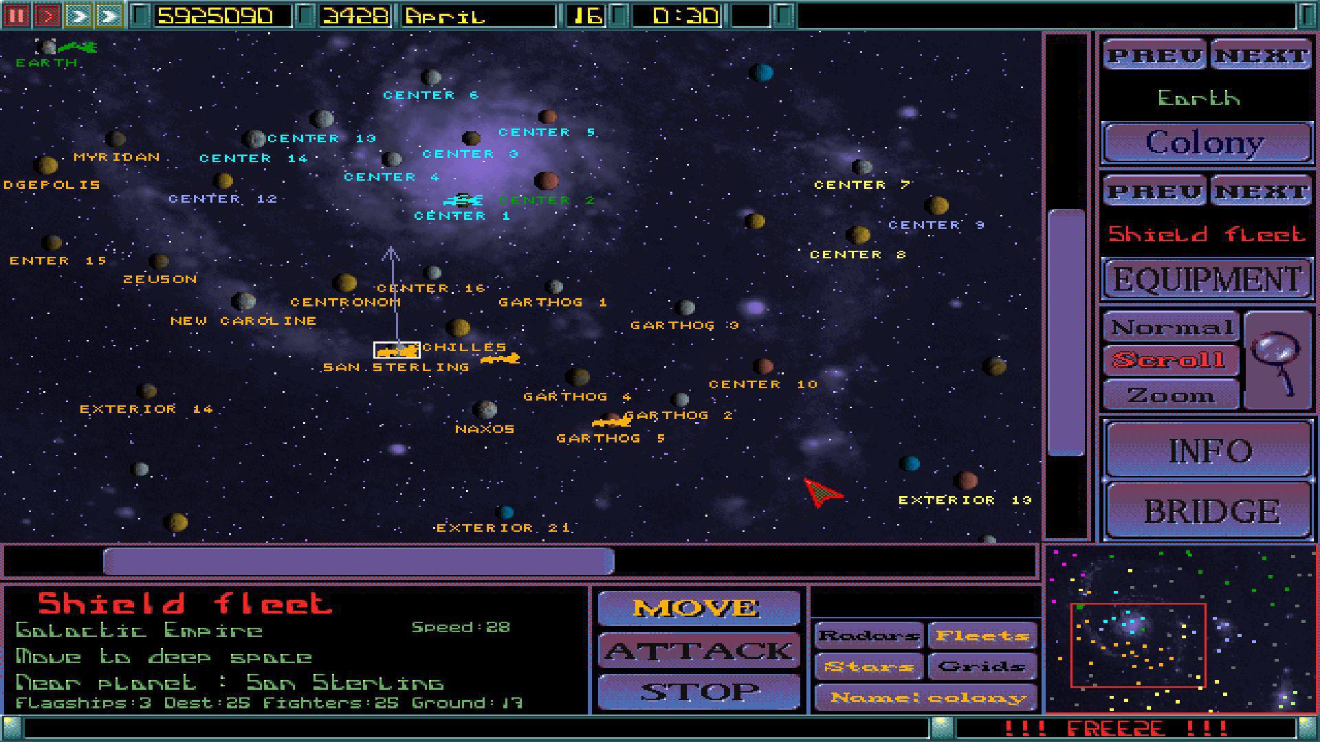 Скриншот из игры Imperium Galactica - 11