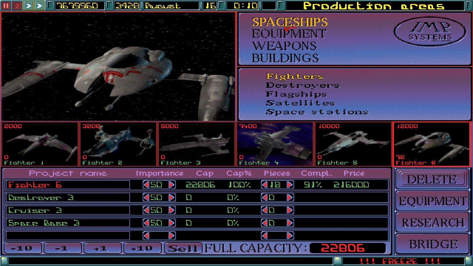 Скриншот из игры Imperium Galactica - 23