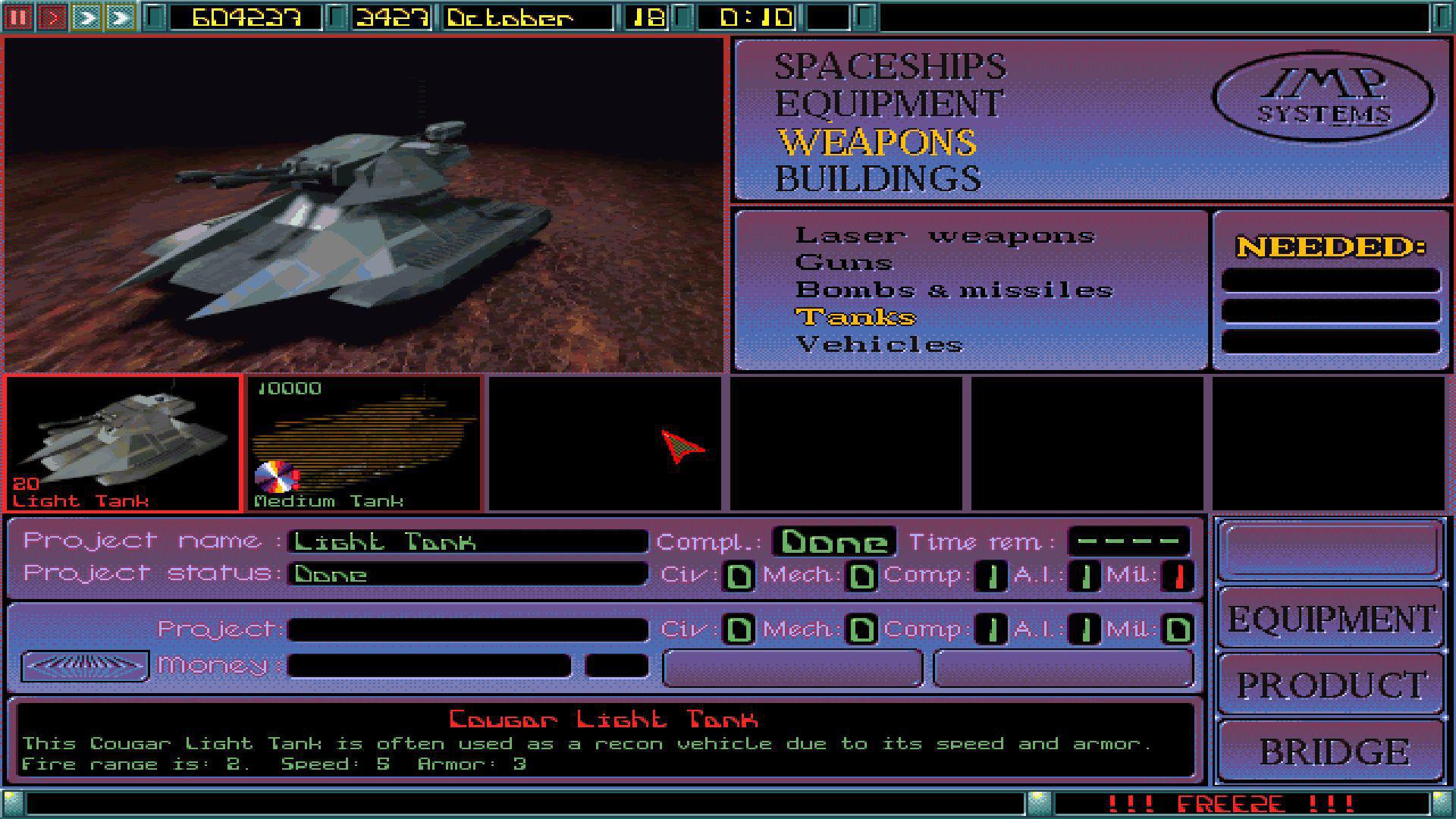 Скриншот из игры Imperium Galactica - 24
