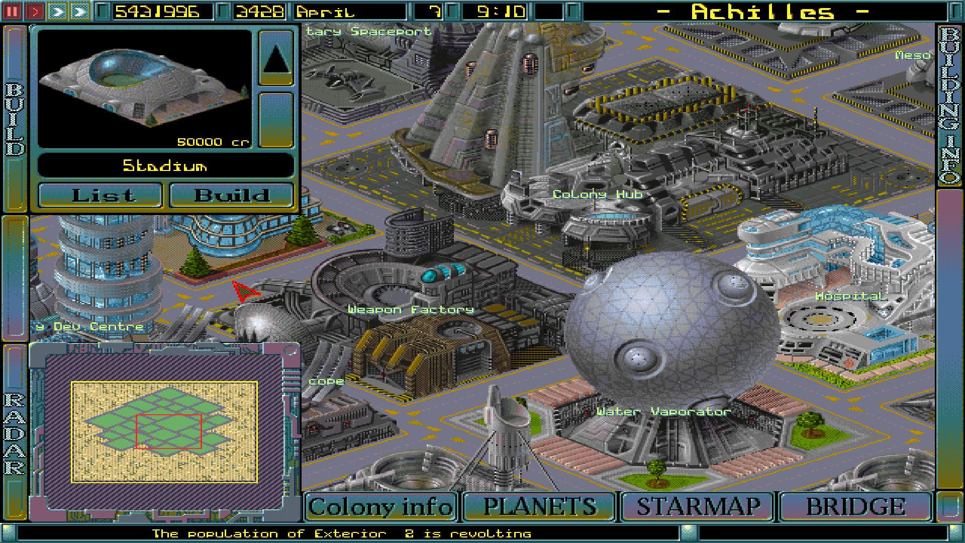 Скриншот из игры Imperium Galactica - 15