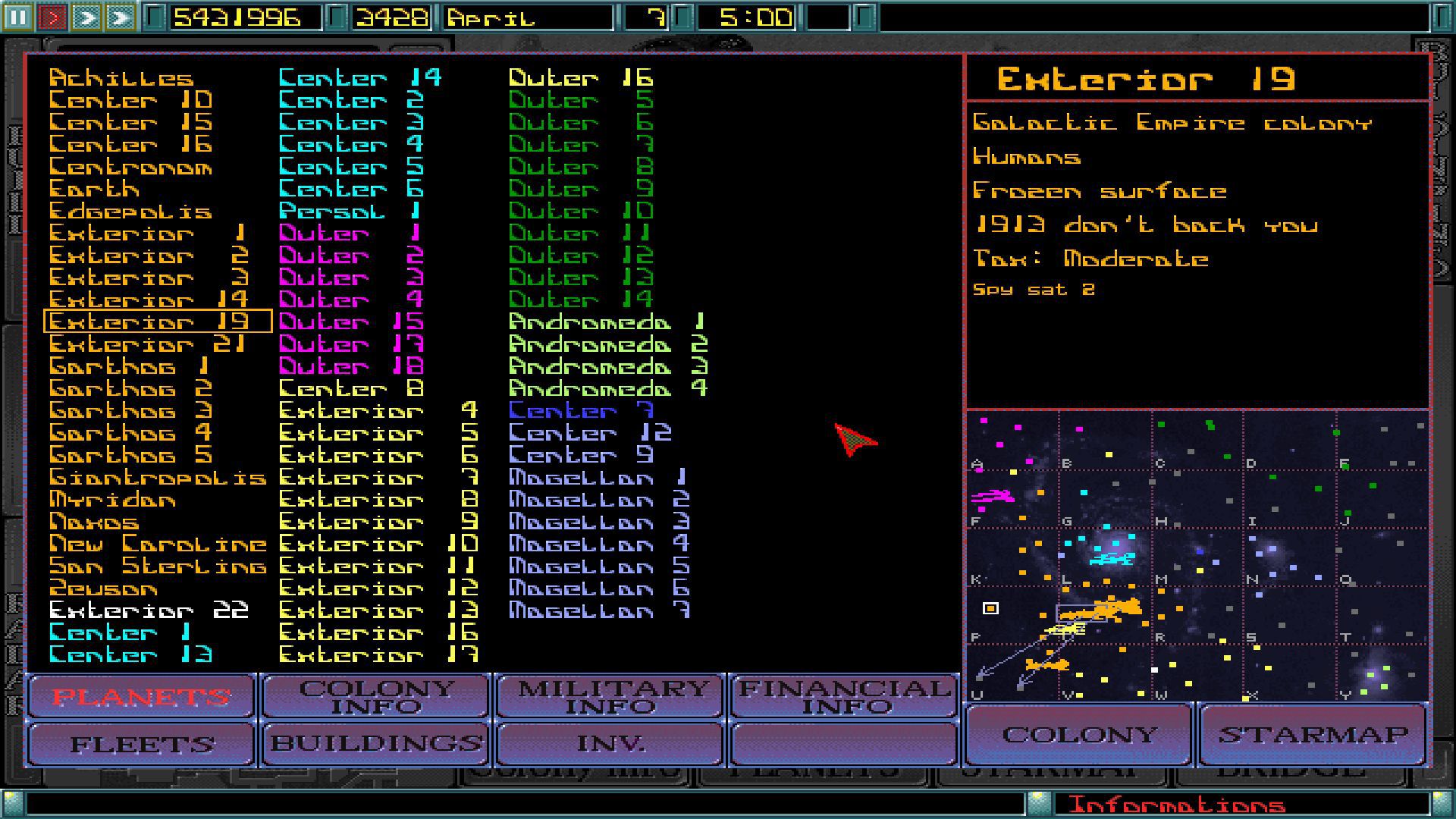Скриншот из игры Imperium Galactica - 38