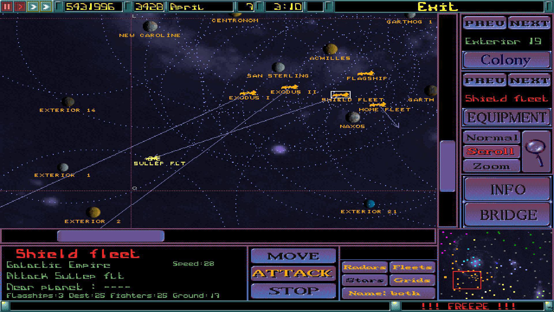 Скриншот из игры Imperium Galactica - 50
