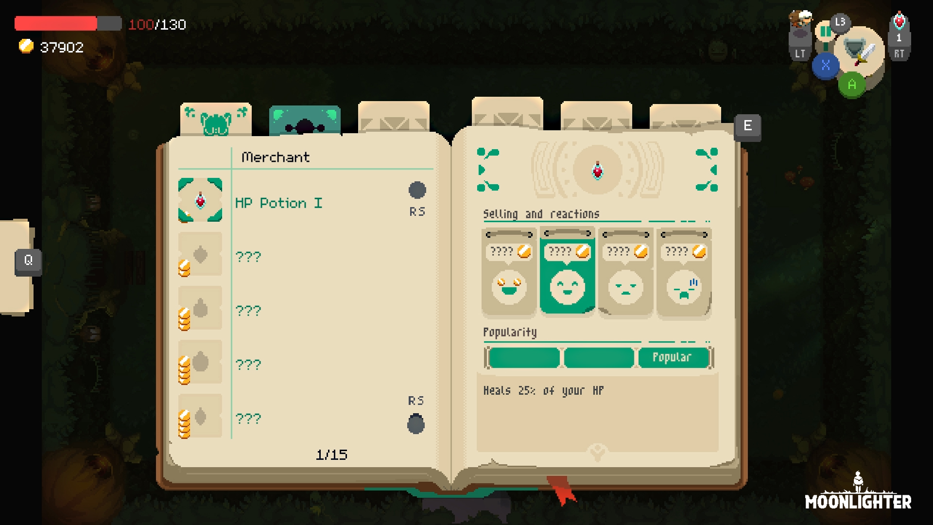 Скриншот из игры Moonlighter - 15