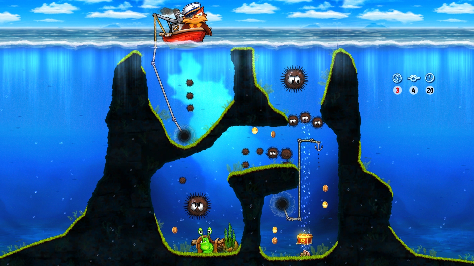 Скриншот из игры Captain Cat - 15