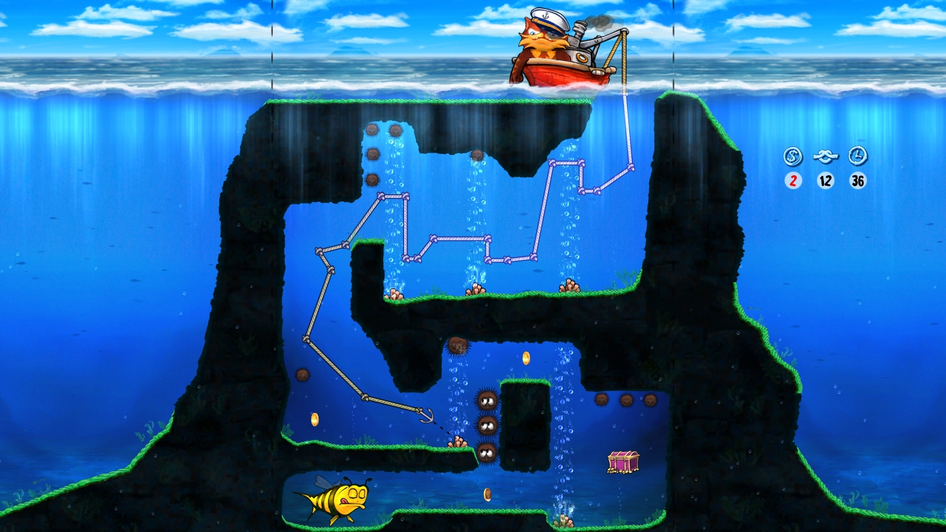 Скриншот из игры Captain Cat - 17