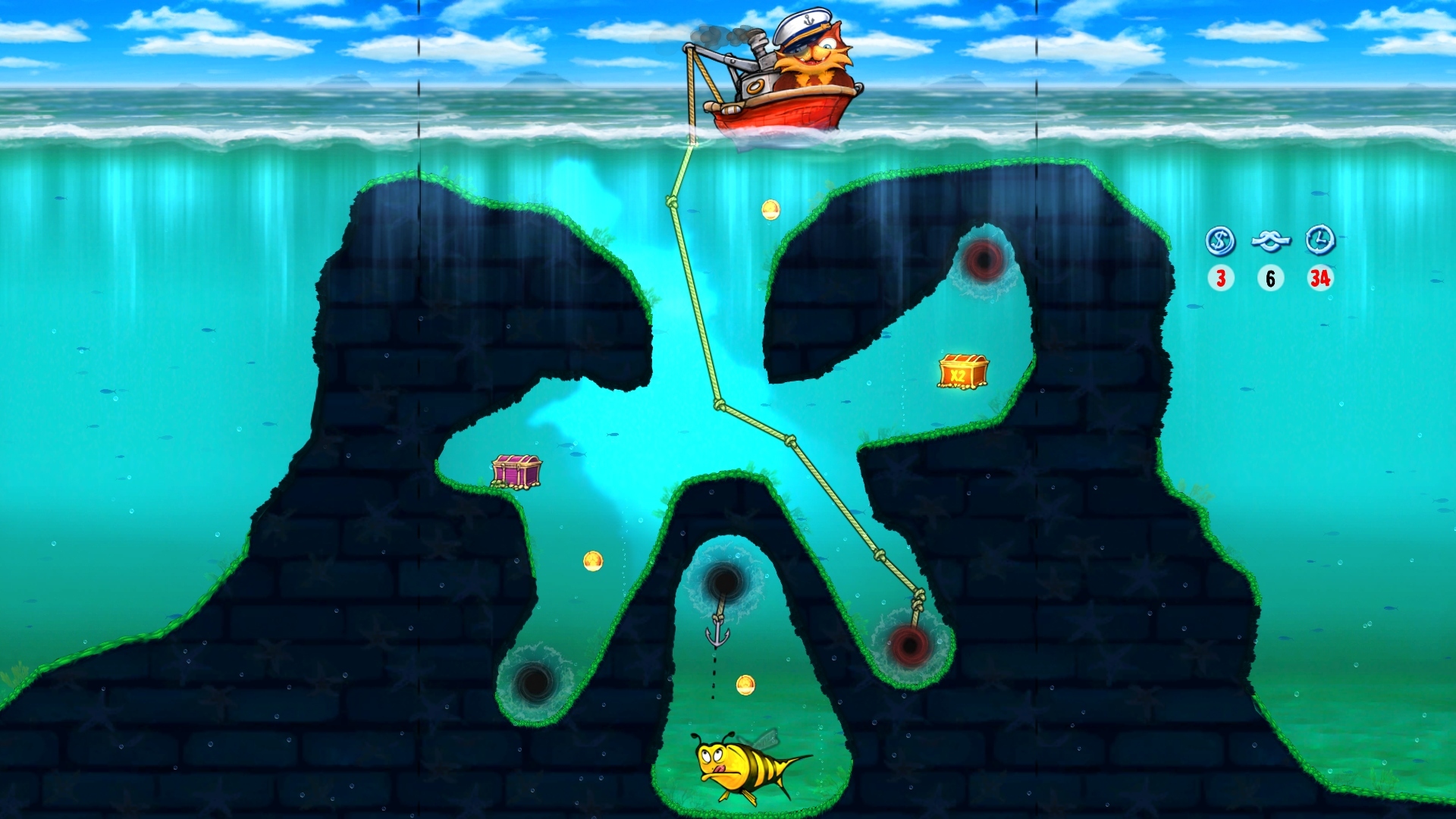 Скриншот из игры Captain Cat - 19