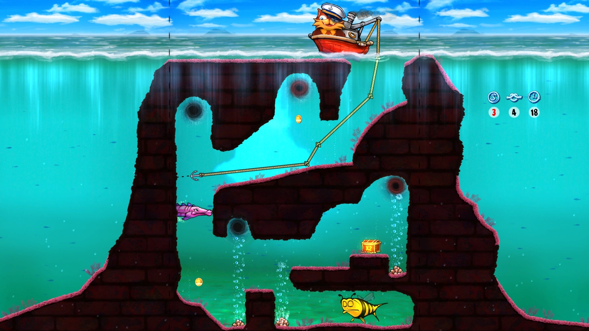 Скриншот из игры Captain Cat - 12