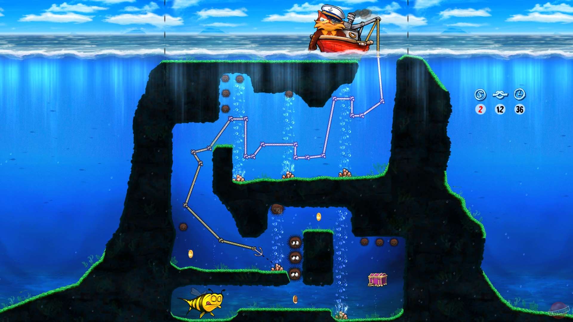 Скриншот из игры Captain Cat - 2