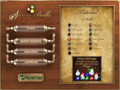 Скриншот из игры SteamBalls - 1