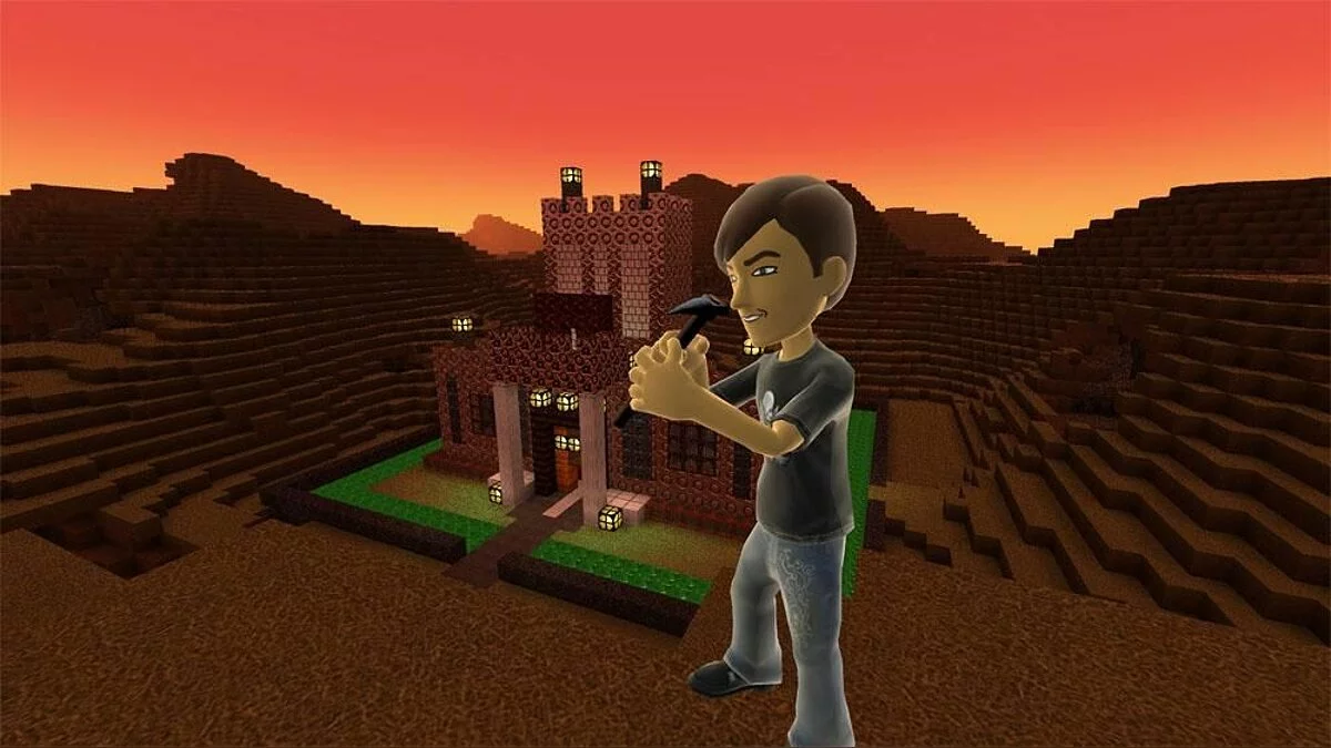 Скриншот из игры CastleMiner - 3