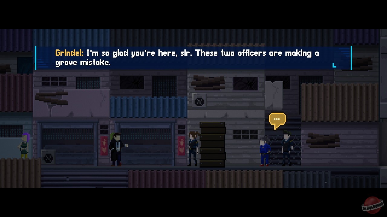 Скриншот из игры Lacuna – A Sci-Fi Noir Adventure - 4