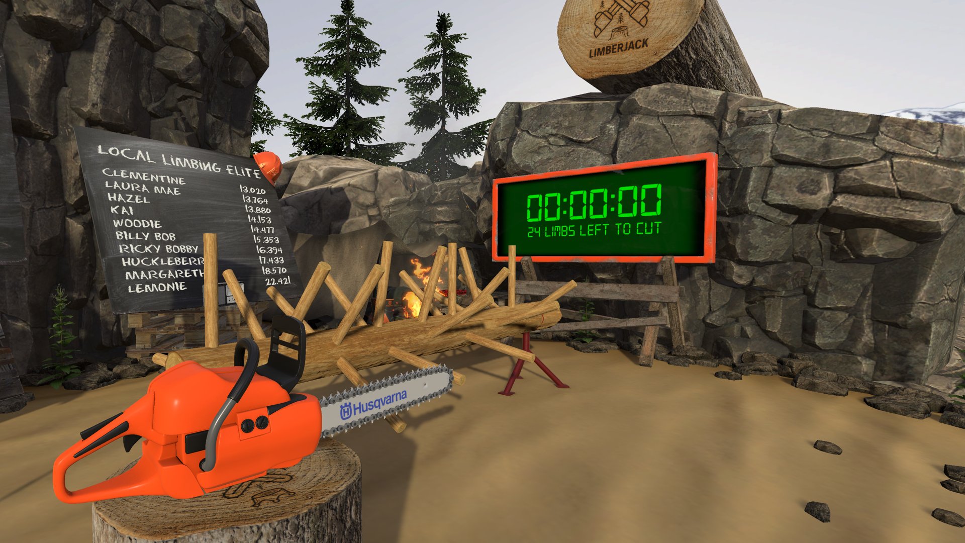 Скриншот из игры Limberjack - 2