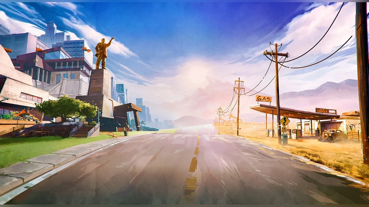 Скриншот из игры Road 96: Mile 0 - 14