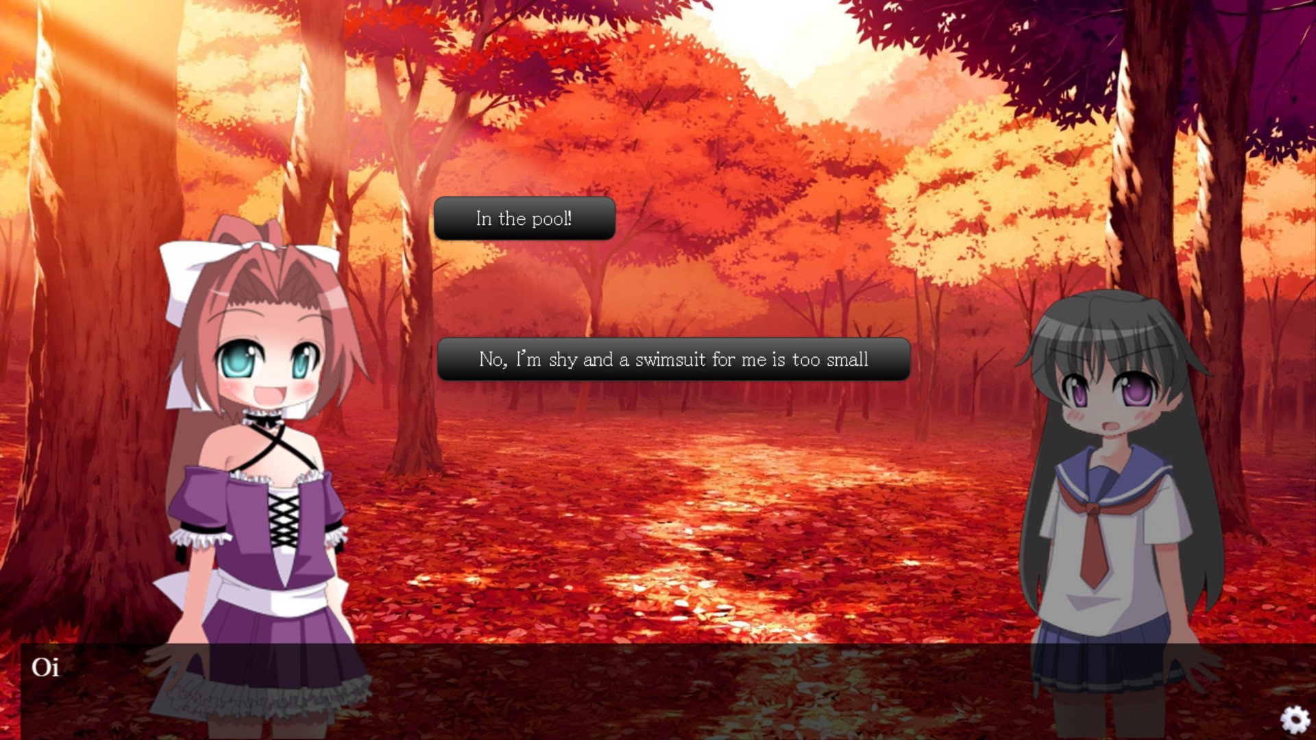 Скриншот из игры Anime! Oi history! - 2