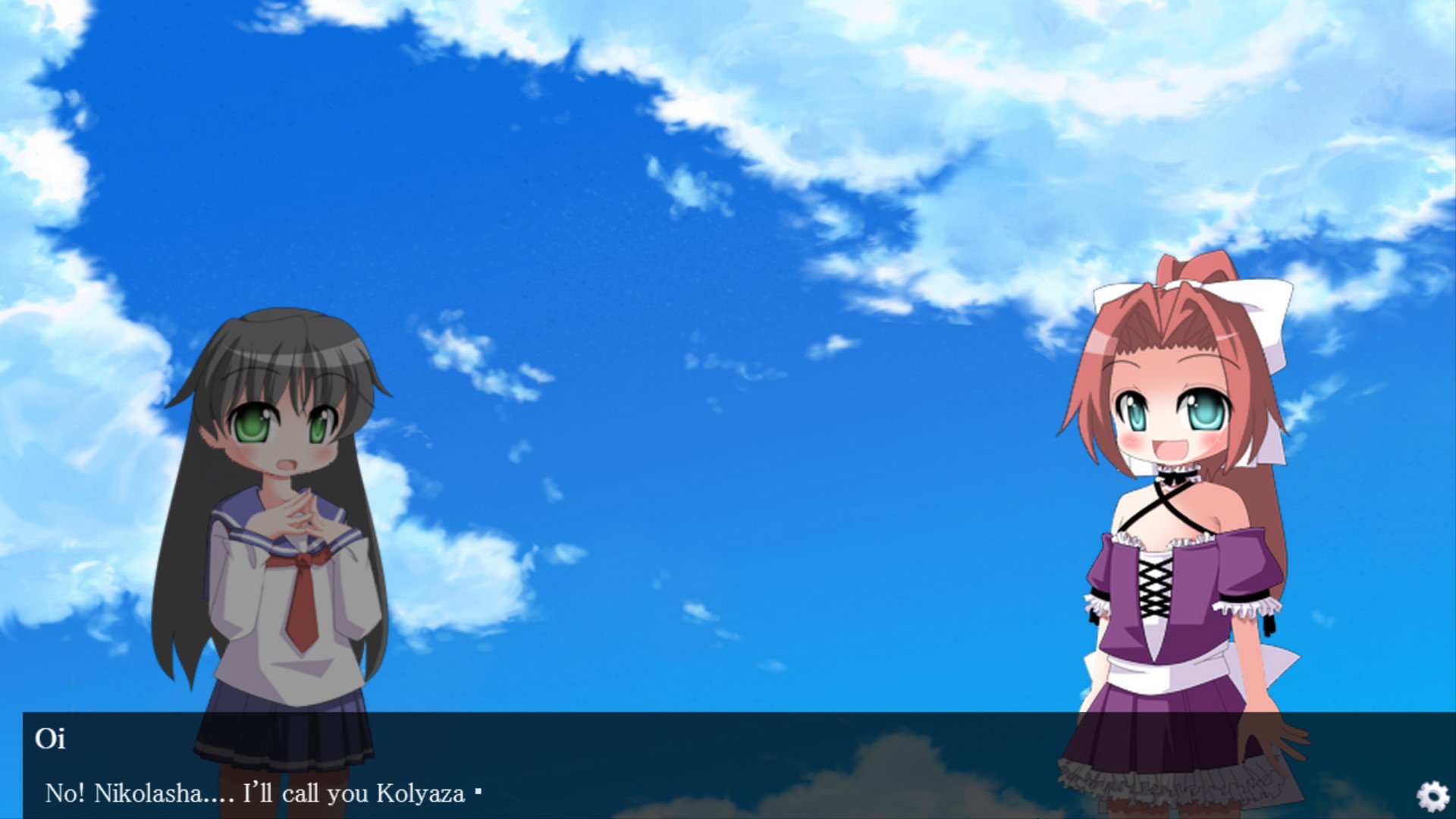 Скриншот из игры Anime! Oi history! - 3