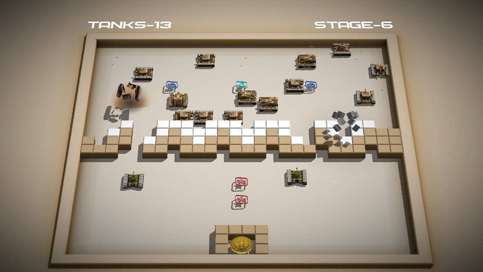 Скриншот из игры Small Tanks - 3