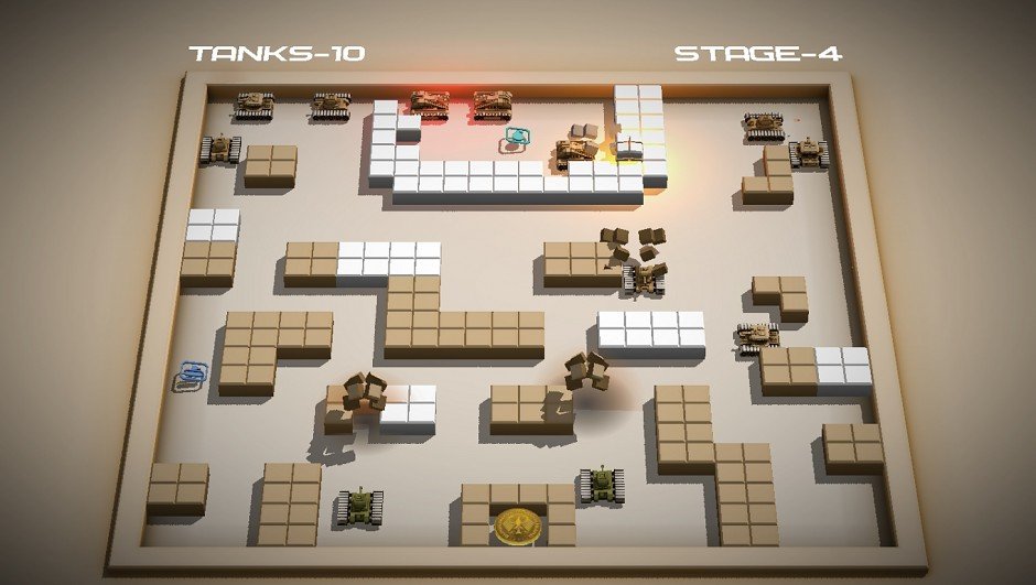 Скриншот из игры Small Tanks - 5