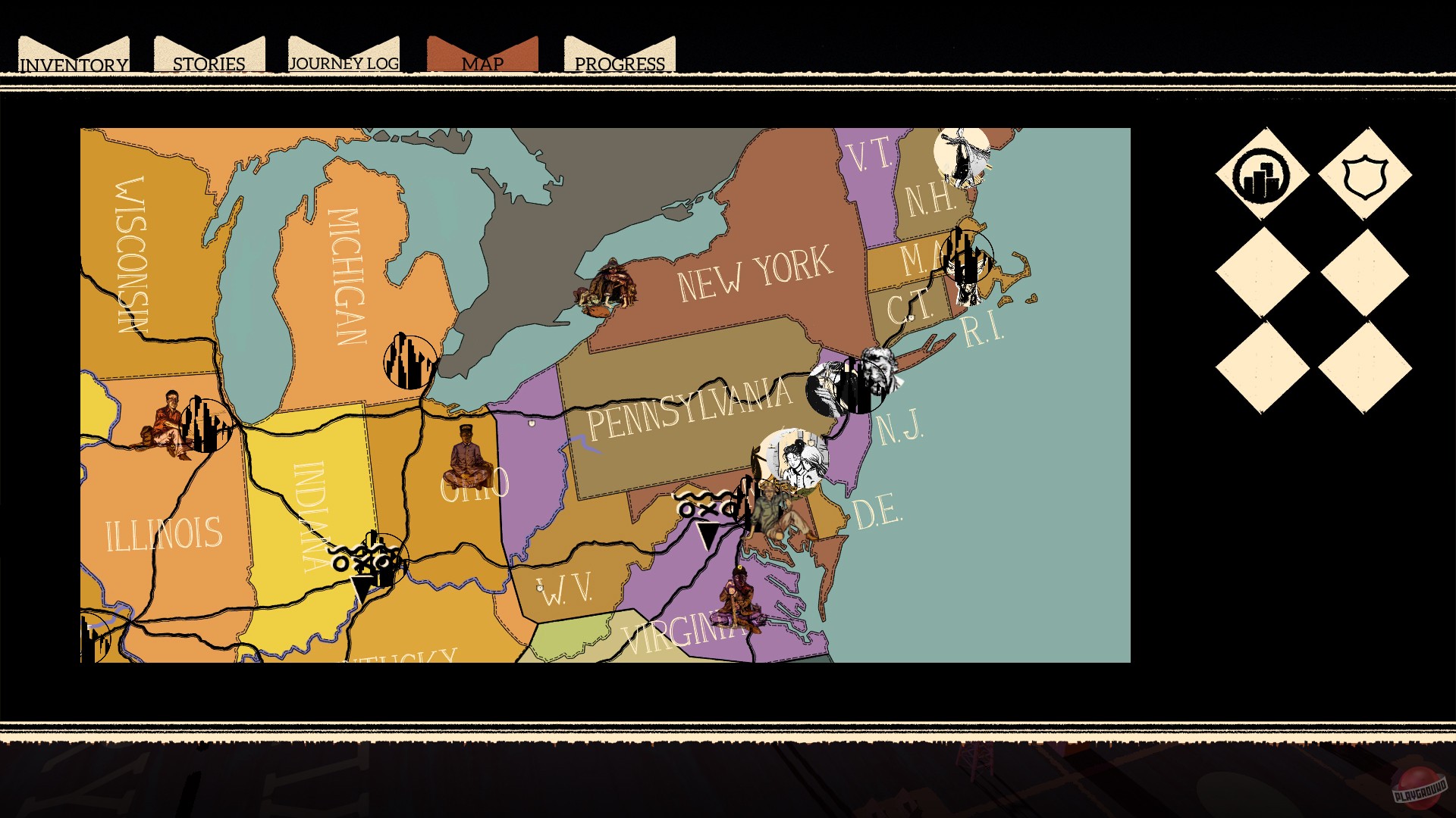 Скриншот из игры Where the Water Tastes Like Wine  - 25