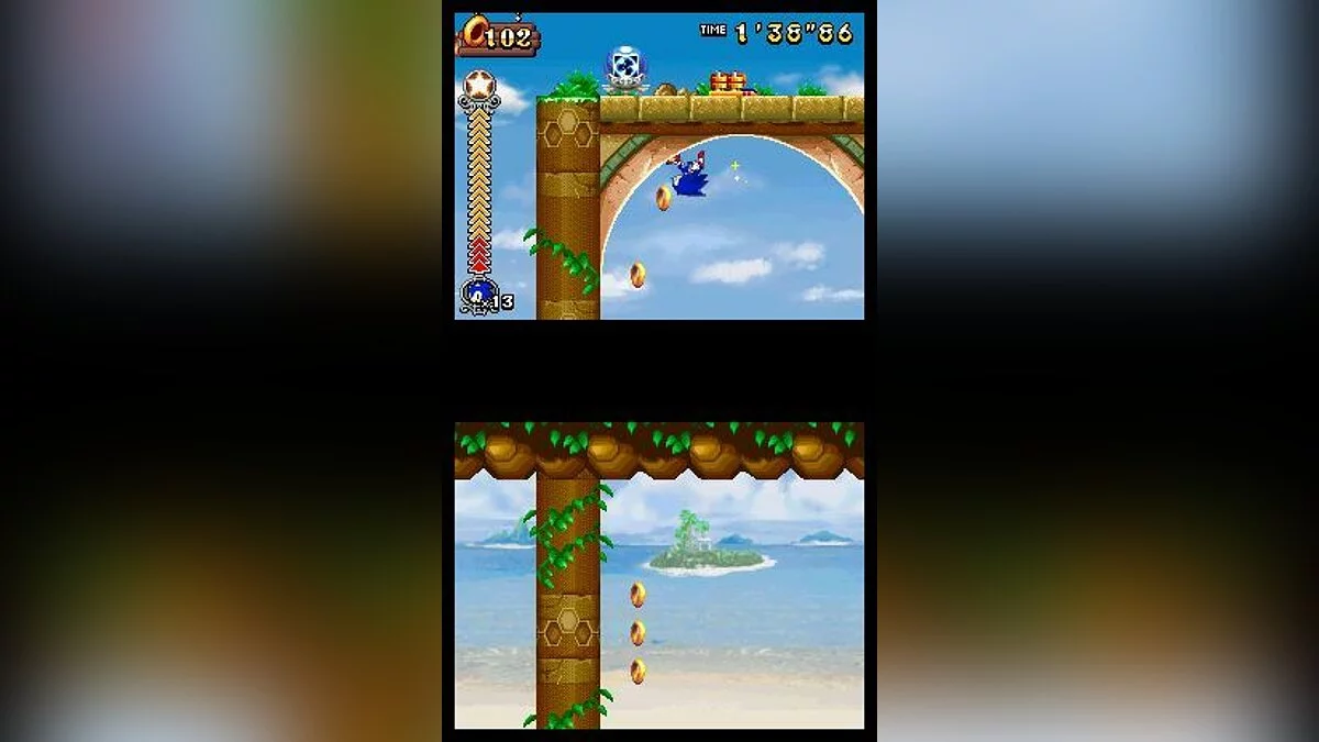 Скриншот из игры Sonic Rush Adventure - 3